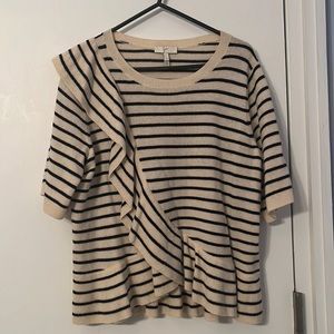 Cashmere wool blend Joie stripped sweater
